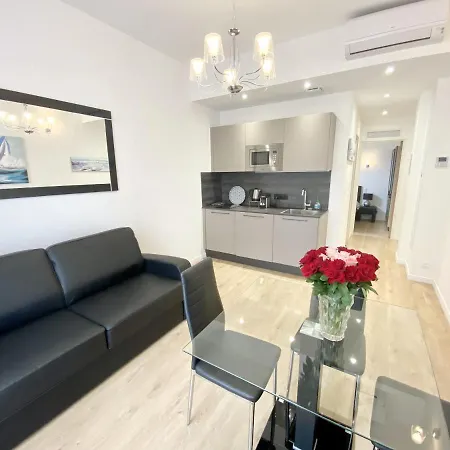 Jean Medecin - Modern And Brand New 1br Flat Apartment Nice